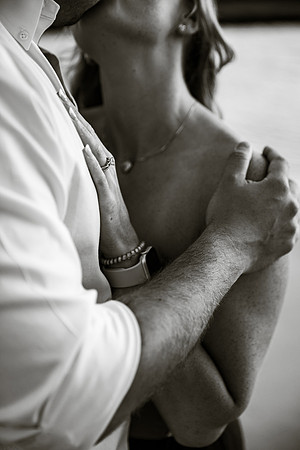 romantic black and white couples portraits maui hawaii