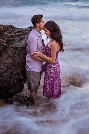 Wailea Beach Honeymoon Portraits