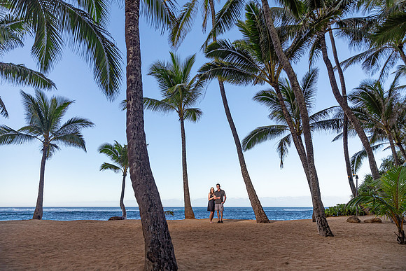 Mama's fish house beach proposal and dinner