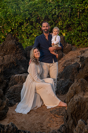 Maui family beach portrait sessions