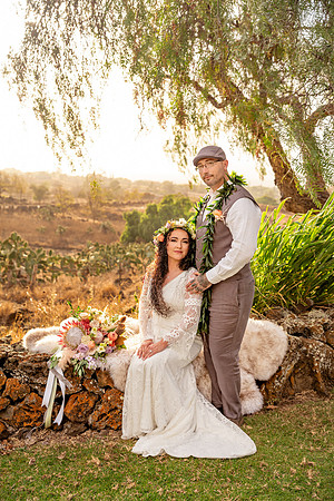 Maui boho wedding